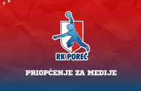 Priopćenje za medije Rukometnog kluba Poreč