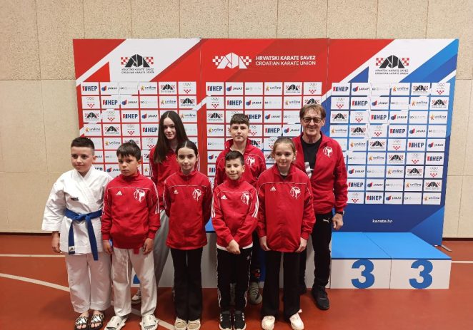 Tri medalje za Karate klub Finida na Kupu Hrvatske