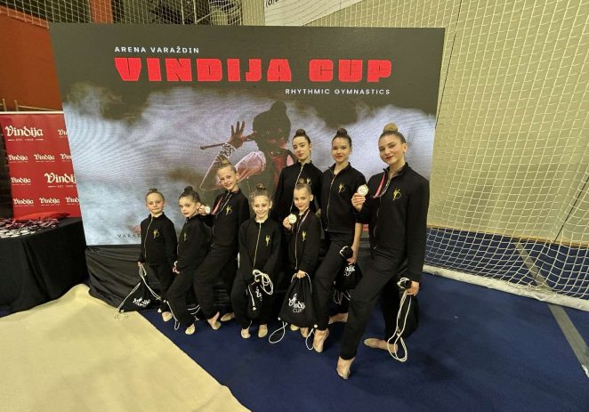 Ritmičarke KRSG Poreč veoma uspješne na međunarodnom turniru u Varaždinu
