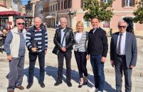 Gradonačelnik Poreča Loris Peršurić organizirao je druženje sa nekadašnjim gradonačelnicima Poreča