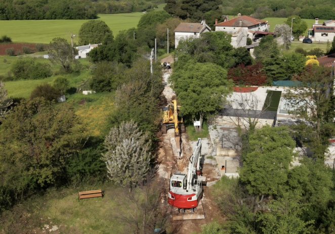 Započela izgradnja kanalizacijske mreže u naselju Stancija Bečić