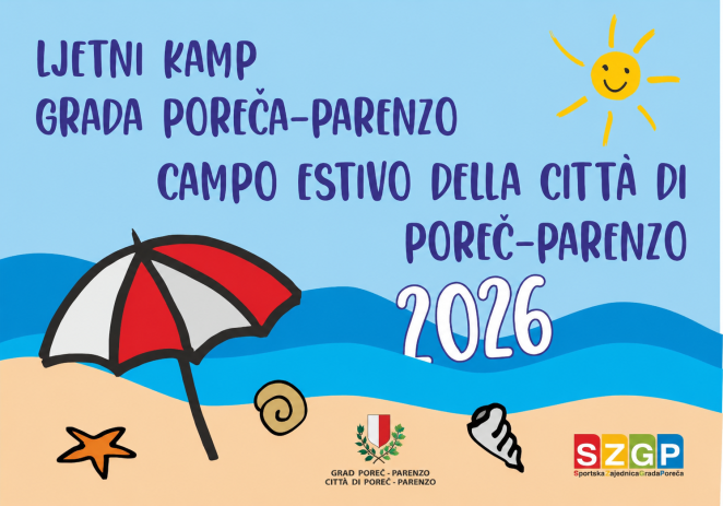 Upisi u Ljetni kamp Poreč-Parenzo 2026. počinju 6. svibnja