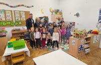Načelnik Općine Kaštelir-Labinci povodom Dana Dječjeg vrtića Poreč-Parenzo posjetio vrtić, jaslice i školu u Kašteliru