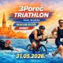 Privremeno zatvaranje ceste ( Sv. Martin – Červar – Kamp Ulika – Sv. Ana – Sv. Martin) nedjelju, 31. svibnja 2026., zbog održavanja triatlonske utrke „3Poreč”