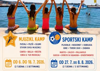 Mjuzikl, sport i more za djecu od četiri do 12 godina: USB otvorio prijave za ljetne kampove u Taru