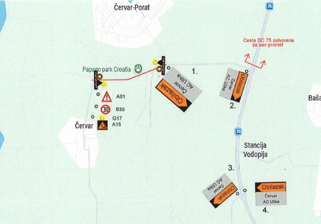 Počinje sanacija ceste od Červar Porta do Sv. Ane – planirani rok dovršetka je 20 dana !