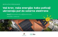 Besplatno informativno predavanje:  kako poticaji ubrzavaju put do solarne elektrane