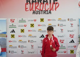 Aleksandar Majkić iz Karate kluba Finida osvojio broncu na Eurocupu u Austriji