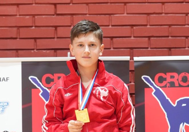 Zlatna medalja za Aleksandra Majkić iz Karate kluba Finida na međunarodnom karate turniru u Zagrebu