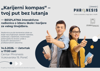 Kako pomoći mladima da odaberu svoj put bez pritiska, zbunjenosti i lutanja? Centar Phronesis provodi besplatne interaktivne radionice za srednjoškolce za njihove važne životne odluke