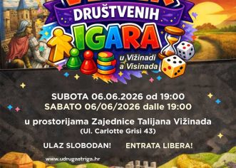 Posljednja Večer društvenih igara prije ljetne stanke u Vižinadi!