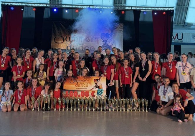 Plesni studio Unique iz Poreča zaključio sezonu s velikim uspjehom na Summer Dance Openu Kostrena 2026