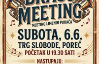 Glazbena poslastica u Poreču: Veliki međunarodni „Brass Meeting“ na Trgu slobode