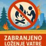 ZABRANA LOŽENJA VATRE NA OTVORENOM od 1. lipnja do 31. listopada
