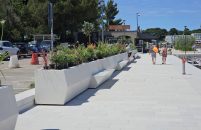 Dovršava se uređenje šetnice kroz gradsku lučicu od Općinskog suda pa do izvlačilišta