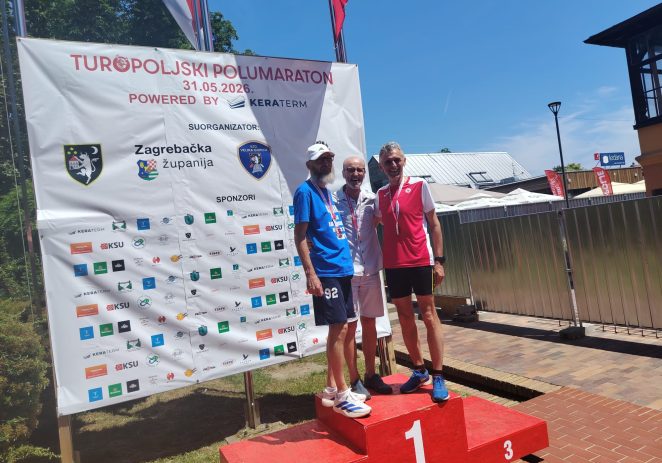 Novi uspjeh Porečana u Velikoj Gorici: Aleksandar Benčić (BENC) slavio u svojoj kategoriji na Turopoljskom polumaratonu