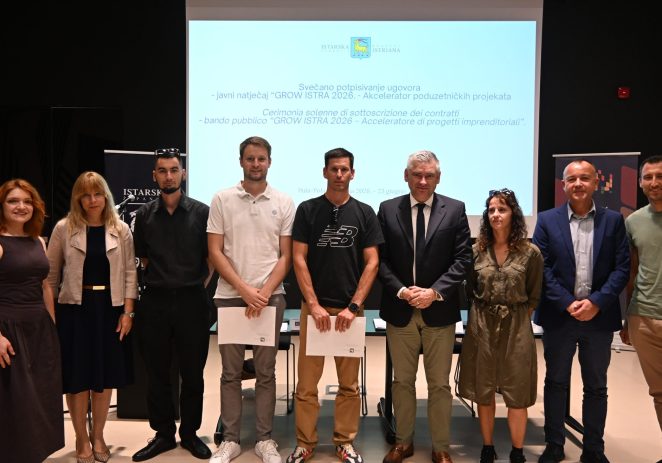 Deset poduzetničkih projekata ulazi u prvi županijski  AKCELERACIJSKI PROGRAM „GROW ISTRA 2026. – AKCELERATOR PODUZETNIČKIH PROJEKATA“
