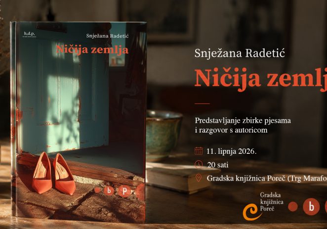 Promocija zbirke pjesama Snježane Radetić “Ničija zemlja”