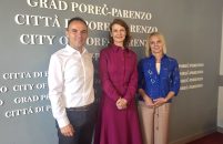 Gradonačelnik Peršurić održao prijem za austrijsku veleposlanicu Yvonne Tončić-Sorinj