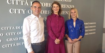 Gradonačelnik Peršurić održao prijem za austrijsku veleposlanicu Yvonne Tončić-Sorinj