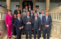 Predsjednik Vlade RH u Poreču na sastanku sa županom Miletićem i  gradonačelnikom Peršurićem