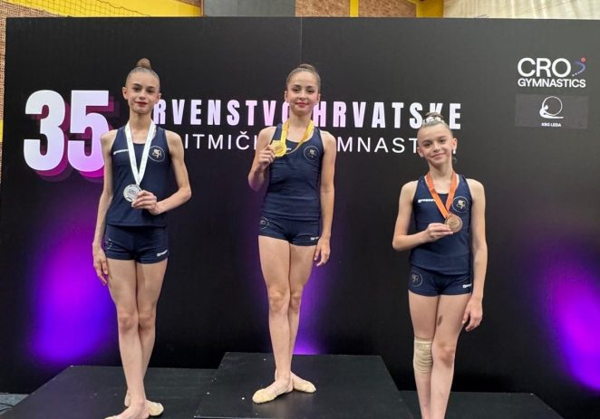 Ritmičarke KREG Galatea uspješno završile sezonu na 35. Prvenstvu Hrvatske u ritmičkoj gimnastici