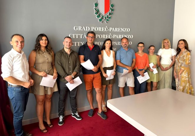 Grad Poreč dodijelio prve ovogodišnje potpore poduzetnicima, javni poziv i dalje otvoren