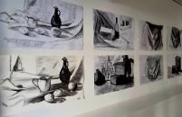 U Maloj galeriji otvorena skupna izložba polaznika Tečaja crtanja i slikanja pod nazivom SLIKARSKI ATELJE