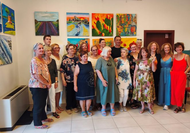 Likovna udruga Poreč otvorila 18. tradicionalnu izložbu “Mediteran”