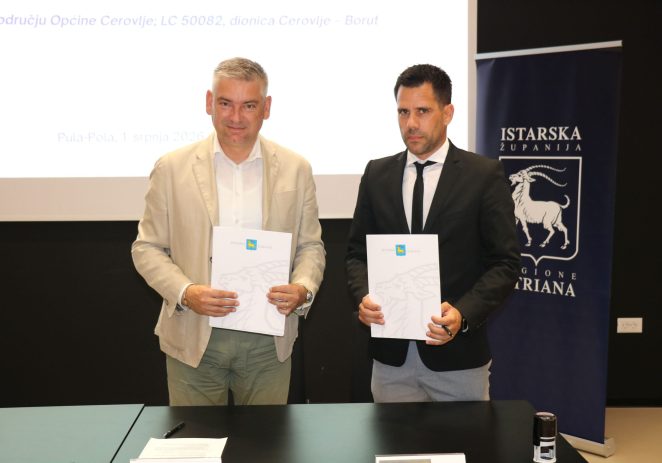 Dodatnih 320.000 eura iz županijskog proračuna za lokalne ceste Svetvinčenat – Smoljanci i Cerovlje – Borut