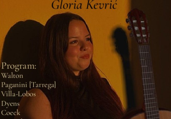 Glazbeni povratak kući: Mlada gitaristica Gloria Kevrić poklanja Poreču koncert u Eufrazijevoj bazilici