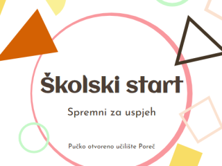 školski start