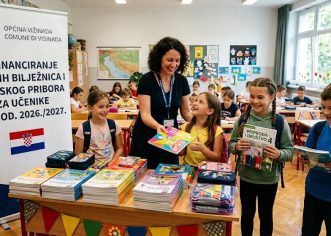 Općina Vižinada-Visinada i ove će godine sufinancirati učenicima nabavu radnih bilježnica i školskog pribora