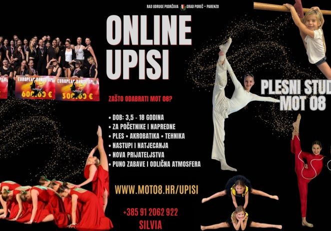 Studio za izvedbene umjetnosti MOT 08 otvorio upise u novu plesnu sezonu