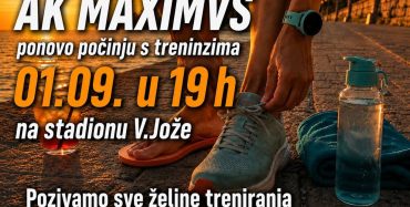 Atletski klub Maximvs počinje sa treninzima