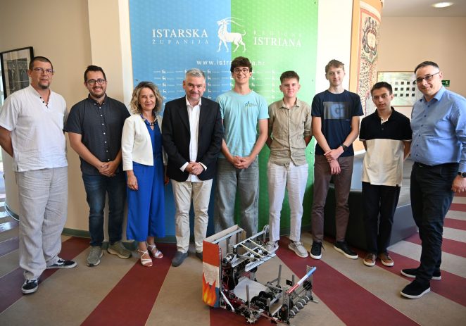 Mladi robotičar Moreno Terlević iz Sv. Lovreča putuje u Južnu Koreju na FIRST Global Challenge