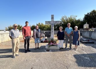 Općina Vižinada: Polaganjem vijenaca odana počast hrvatskim braniteljima uoči Dana pobjede i domovinske zahvalnosti