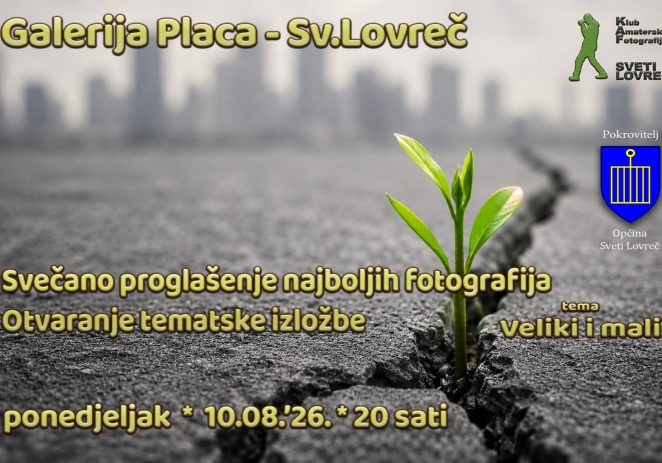 U ponedjeljak proglašenje najboljih fotografija – PhotoCity2026 u Sv. Lovreču