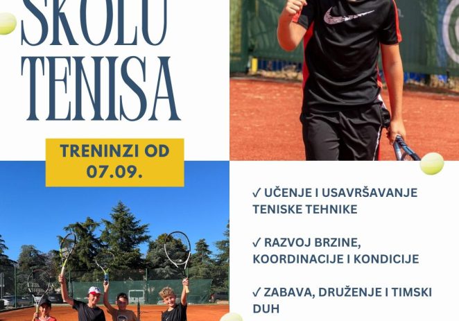 🎾 UPISI U TENISKU ŠKOLU – PRO 2000 🎾