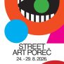 26. Street art Poreč: cijeli grad postaje galerija i pozornica od ponedjeljka, 24., do subote, 29. kolovoza 2026