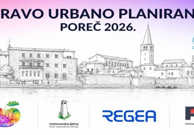 Otvorene su prijave za besplatni stručni seminar ZDRAVO URBANO PLANIRANJE u Poreču 29. rujna