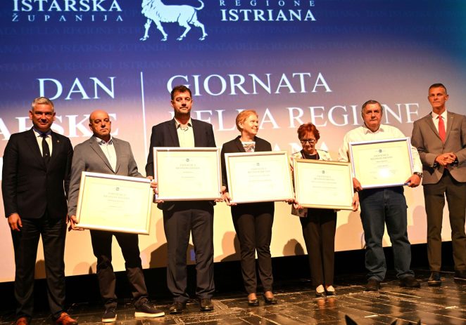 Povodom Dana Istarske županije dodijeljene zahvalnice istaknutim pojedincima