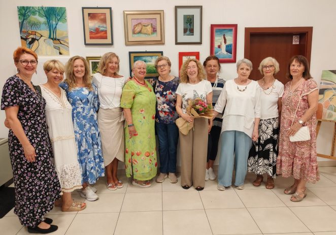 Biserka Radetić Štefanec otvorila svoju prvu samostalnu izložbu u Galiji