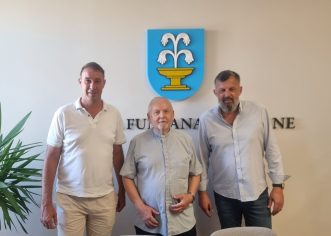 Općina Funtana-Fontane organizirala prijem za novog župnika, vlč. Ivana Princa