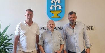 Općina Funtana-Fontane organizirala prijem za novog župnika, vlč. Ivana Princa