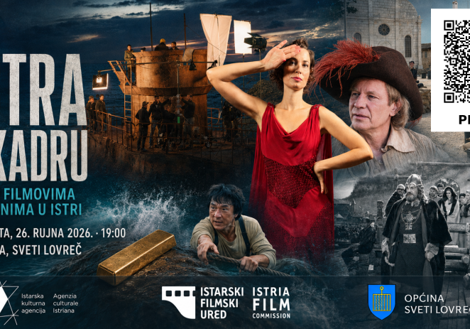 Filmski kvizi u subotu, 26. rujna 2026. na Trgu Placa u Svetom Lovreču