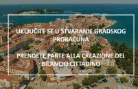 Svojim prijedlozima možete se uključiti u stvaranje proračuna Grada Poreča-Parenzo za 2027. godinu