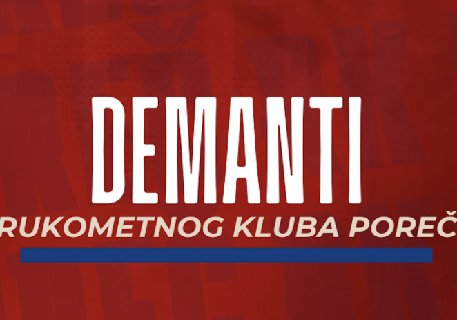 Demanti Rukometnog kluba Poreč o navodnoj pronevjeri sredstava