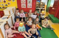 Djeca jasličke skupine „Pipini” Dječjeg vrtića Radost iz Poreča sudjelovala su u mini projektu „Male ruke za velike šape”