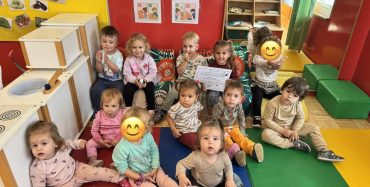 Djeca jasličke skupine „Pipini” Dječjeg vrtića Radost iz Poreča sudjelovala su u mini projektu „Male ruke za velike šape”